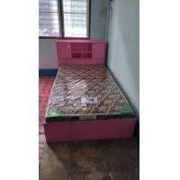 ราคา สิงห์อมร เตียงนอน ไม้MDF ขนาด 3.5ฟุต 5ฟุต 6ฟุต ชมพู 3.5ฟุต (12220400)