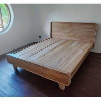 ราคา daohandmade เตียงไม้minimal ไม้จริง โทนสีเสี้ยนขาว ฃขนาด 6 ฟุต (12327495)