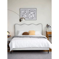 ราคา Kyotohaus เตียงนอนไม้สไตล์โมเดิร์น รุ่น Nagisa ขนาด 162*215*120 cm. (12456102)