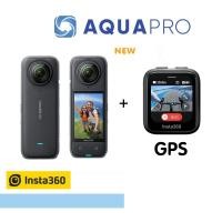 ราคา AquaPro Insta360 X4 360 Camera + Insta360 GPS Preview Remote ของแท้ (12530315)