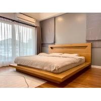 ราคา เฮงเฮงไม้สักเมืองแพร่ เตียงนอนป่องไฟ ขนาด 6 ฟุต (12510935)