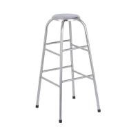 ราคา Q line เก้าอี้กลมสูง 100 ซม. ที่นั่ง Ø32 ซม. ST-304 ขนาด 40 x 50 x 97 ซม. เก้ำอี้กลมสูงมีพนักพิง ที่ สแตนเลส (10164668)