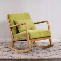 ราคา Home Studio Wooden Rocking Chair เก้าอี้โยก เขียว (10512623)