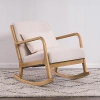 ราคา Home Studio Wooden Rocking Chair เก้าอี้โยก ขาว (10512619)