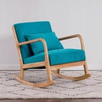 ราคา Home Studio Wooden Rocking Chair เก้าอี้โยก ฟ้า (10512624)