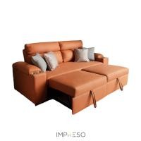 ราคา IMPRESO SOFA โซฟาเบด รุ่น OLIVIA สีส้มน้ำตาล 235 (10884947)
