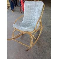 ราคา ร้านตุ๊กตาพาณิชย์ เก้าอี้นั่งหวายโยก พร้อมเบาะรองนั่ง วินเทจ (10872622)