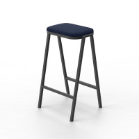 ราคา Flo Furniture สตูลสูงพาลิน เหล็ก สีดำ / Pasaya Areil Jet naval (10983264)