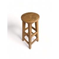 ราคา MB Teak เก้าอี้บาร์ไม้สัก SKU-00250 สีสักทอง (11087971)