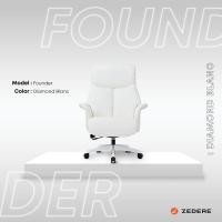 ราคา Office Chair เก้าอี้สำนักงาน เก้าอี้ปรับนอน เก้าอี้เพื่อสุขภาพ เก้าอี้ผู้บริหาร รุ่น Founder สี Diamond Blanc Diamond Blanc (12225077)