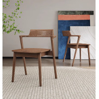 ราคา furnatur เก้าอี้ ไม้แอช สีวอลนัท รุ่น cha004 (12344153)