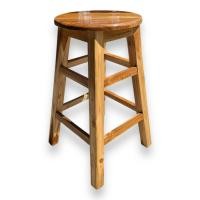 ราคา Songchai Furnitue เก้าอี้บาร์ ไม้สัก 70 cm 70 cm สีสักธรรมชาติเคลือบ (12524675)