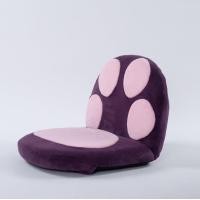 ราคา Home Studio Paw Floor Chair เก้าอี้นั่งพื้นสุขภาพสไตล์ญี่ปุ่นพับเก็บได้ลายน้องเหมียว ม่วง (10514863)