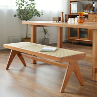 ราคา MJhomedesigns เก้าอี้รุ่น เก้าอี้หวายสาน CH409 Cherry (11084260)