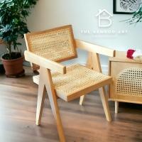 ราคา choco craft เก้าอี้หวาย เก้าอี้พนักพิง เเผ่นหวายสาน (12254473)
