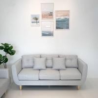 ราคา Sigma sofa Sana sofa 3ที่นั่ง เทา ไม้เบญจพรรณ (10133574)