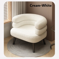 ราคา Bonne Haus โซฟา 1 ที่นั่ง หรือเก้าอี้ห้องรับแขก เก้าอี้แต่งหน้า BSF03 cream white (11081647)