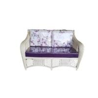 ราคา ภูมิเครื่องหวาย โซฟาหวายแท้ 2 ที่นั่ง รุ่นCristina ไม้ naturalRattan 200 (11040093)