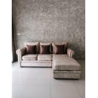 ราคา Sigma sofa Vintage L-shape sofa น้ำตาล ไม้เบญจพรรณ (10133577)