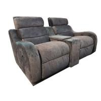 ราคา Zarvier โซฟา รุ่น Lindis home theater ผ้าไมโครไฟเบอร์หนังช้าง (10230719)