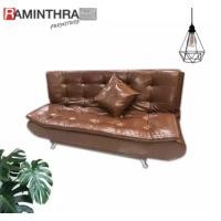 ราคา Raminthra Furniture โซฟาปรับนอน รุ่นบิงโก 3ที่นั่ง สีน้ำตาล รุ่นบิงโก (10466807)