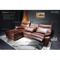 ราคา GUZZO โซฟาหนังแท้ผิวสัมผัส ปรับเอนไฟฟ้า รุ่น BARBARA L เบดข้างซ้าย L (มองเข้าหาโซฟา) ALMOND (10406255)