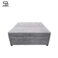 ราคา Sofa_master โซฟาปรับนอน Noah ฟรีหมอนเล็ก2ใบ เทา puหนังช้าง (10606289)