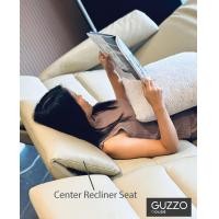 ราคา GUZZO โซฟาปรับเอนไฟฟ้า หนังแท้ ผิวสัมผัส รุ่น ALICIA 140 PEARL genuineLeather (11090057)