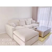 ราคา D and A Living โซฟา รุ่น Morbid หนังแท้อิตาลี Italy Morbid 3+Stool (12460409)