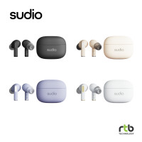 ราคา Sudio A1 Pro หูฟังไร้สาย ANC True Wireless Earbuds หูฟังตัดเสียงรบกวน Purple (12579386)