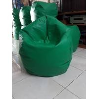 ราคา FREEDAY BEANBAG บีนแบ็ก ทรงหยดน้ำ หนังกันน้ำอย่างดี มาพร้อมเม็ดโฟม DIA80 cm. เขียว หนัง ทรงหยดน้ำ (10164517)