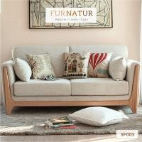 ราคา FURNATUR โซฟาไม้ยาง รุ่น SF005 2 ที่นั่ง ไม้ (10195110)