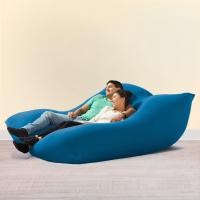 ราคา Yogibo Double Max เบาะนั่งขนาดใหญ่ ฟ้า ผ้าฝ้ายธรรมชาติผสมสเปนเด็กซ์/โพลีเอสเตอร์ (10405143)