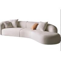 ราคา Hauser studio โซฟา รุ่น Curved signature sofa ขนาด 330 cm. 160 cm microfiber Off-white ผ้าสั่งทำได้ Off-white ผ้าสั่งทำได้ microfiber 160 (10561992)
