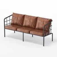 ราคา Laa Loft Design เก้าอี้ 3 ที่นั่ง เบาะหนังPU เก้าอี้ 3 ที่นั่ง (10694967)