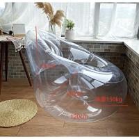 ราคา Pamu Home โซฟาโซฟาใส โซฟาเป่าลม mini sofa crystal sofa 120 ที่สูบลมauto other (10963546)