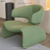 ราคา RSLUXURY เก้าอี้โซฟาสไตล์นอร์ดิก ดีไซน์ไม่ซ้ำใคร solidWood velvet no เก้าอี้โซฟา (11007308)