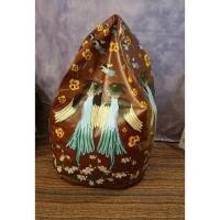 ราคา Bean Bag_Set คู่-[บรรจุโฟมแล้ว]เก้าอี้สตูลทรงกลม-ทรงชีส วัสดุหนังเทียม PVC. ชุดสตูล-หยดน้ำพิมลาย (11046294)