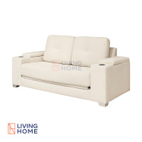 ราคา Livinghome โซฟาปรับดึงนอน 2 ที่นั่ง รุ่น MARIO สีครีม ผ้าใยสังเคราะห์ คลีม/เบจ ต่างจังหวัด ปณ.ไทย (12475296)