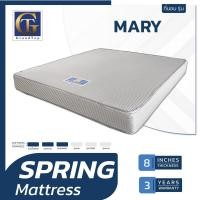 ราคา ที่นอนปีนัง ที่นอนสปริง Mary ริ้วเทา 5feet 5ฟุต (10219335)