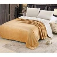 ราคา DHGROUP TRADING ผ้าห่มขนแกะ UltimateA001 7 ฟุต ครีมทอง (10236402)