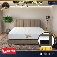 ราคา HS Mall ที่นอน Slumberland รุ่น Fantastic เสริมด้วย Durafoam โฟมหนาพิเศษ 12 นิ้ว 6feet 5 Ft ตู้ข้างเตียง (10254442)