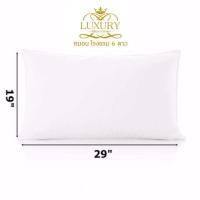 ราคา Luxury หมอนโรงแรม 6 ดาว Online Standard comfort หมอนระดับกลาง ขนาดมาตรฐาน 19X29 (10366095)