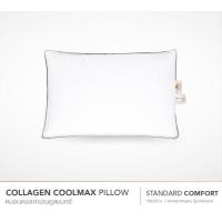 ราคา Standard Collagen Coolmax Comfort Luxuryหมอนโรงแรมดาว หมอนหนุน ขาว 19x29 (10366268)