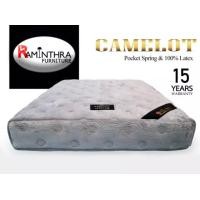 ราคา Raminthra Furniture ที่นอนพ็อคเก็ตสปริง รุ่น Camelot 6ฟุต สีเทา 6 ฟุต 6 ฟุต (10467016)