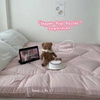 ราคา Topper.paradise Topper รุ่นความหนา 4 นิ้ว 3.5 ฟุต สีชมพูพาสเทล (10647833)