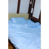 ราคา Thewonderfuldays ผ้าปูที่นอนโรงแรม 6ดาว ผ้าCottonSilk 5feet สีฟ้า 5 ฟุต Thewonderfuldays (10706088)