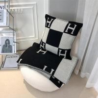 ราคา Wuxury Furniture หมอนอิงhermes ผ้าขนสัตว์แคชเมียร์ หมอนอิงโซฟา หมอนหนุน หมอนแต่งบ้าน ส่งฟรี ดำ (10775807)