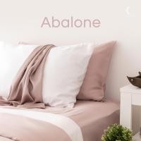 ราคา Sleepery ผ้าปูที่นอน ใยไผ่ Bamboo Fitted Sheet abalone 5 ft (10799782)