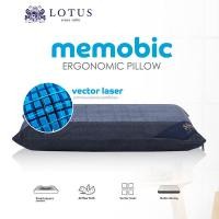 ราคา Lotus หมอนหนุน Memory Foam รองรับสรีระดีเยี่ยม หลับลึกง่ายขึ้นทุกคืน รุ่น Memobic Ergonomic Pillow Memobic Ergonomic Pillow (10780661)